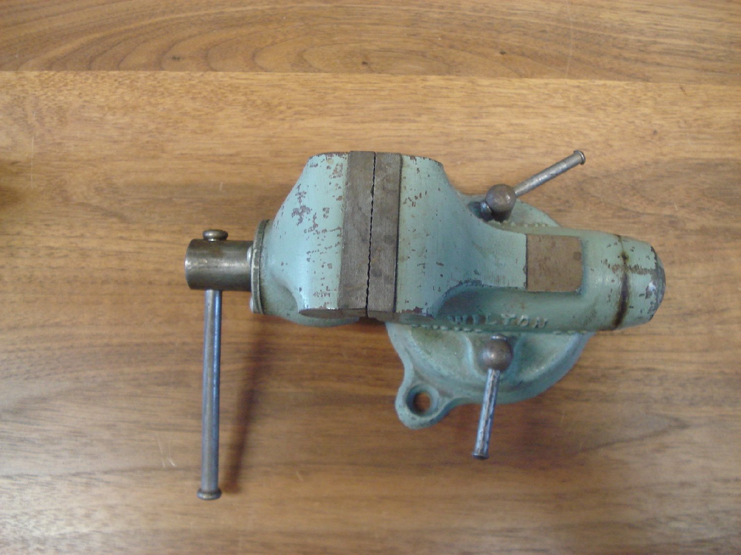 Vintage Wilton 820 Baby Bullet Machinist Bench Swivel Vise With Powrarm ...